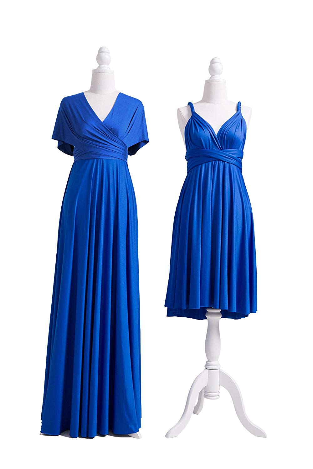 Convertible Stretch Jersey A-Line Bridesmaid Dress