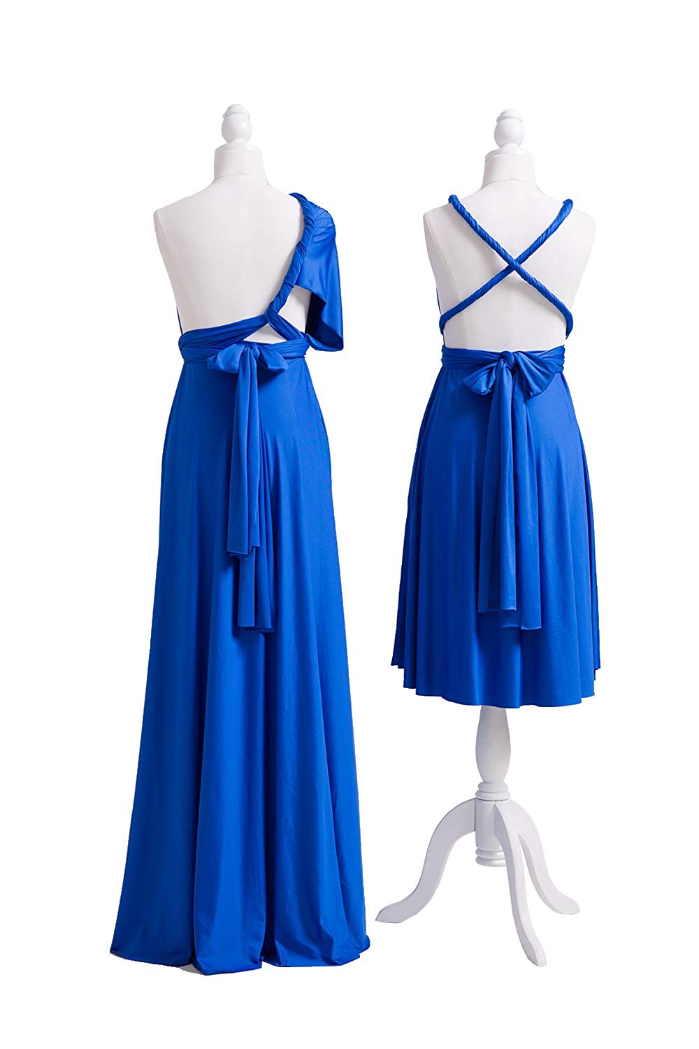 Convertible Stretch Jersey A-Line Bridesmaid Dress