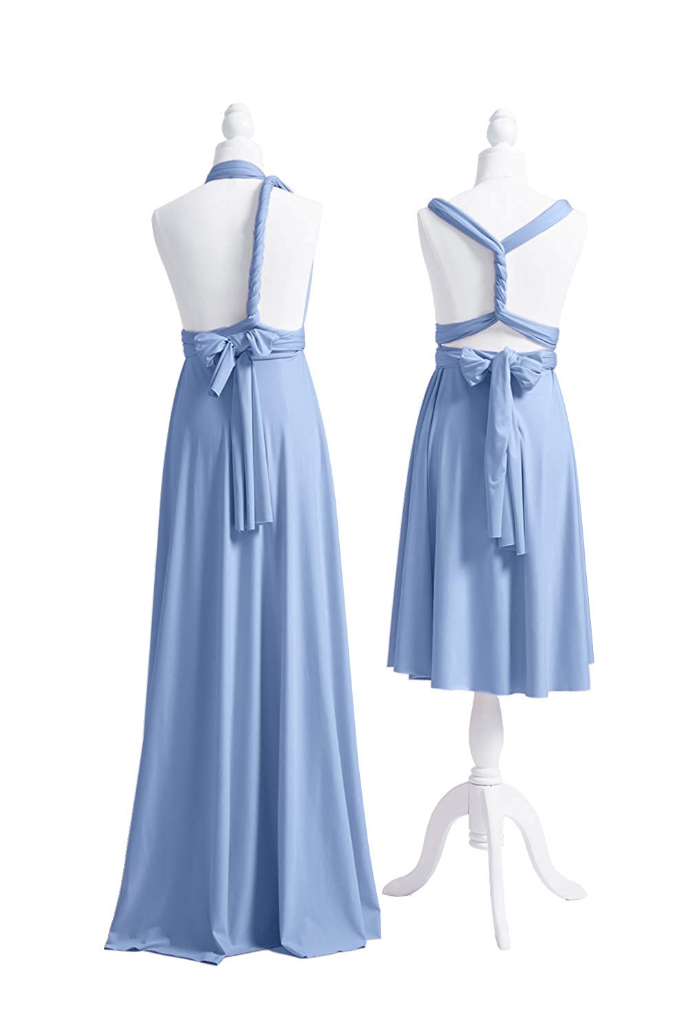 Convertible Stretch Jersey A-Line Bridesmaid Dress