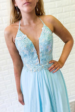 Chiffon A-Line/Princess Floor-Length Spaghetti Straps Prom Dresses