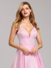 New! Pink Spaghetti Straps Floor-Length Bridesmaids Dresses 2019