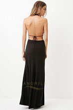 Sheath/Column Halter Sexy Prom Dress