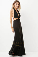 Sheath/Column Halter Sexy Prom Dress