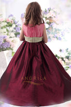 Ball Gown Sleeveless Long Flower Girl Dresses
