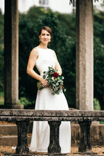 Simple A-line/Princess Sweep Train Wedding Dresses