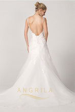 Classic Open Back Lace Appliques Sleeveless Mermaid Bridal Wedding Dresses