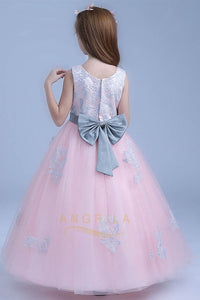 A-line Cute Ankle-length Tulle Flower Girl Dresses