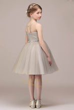 A-line Knee-length Tulle Flower Girl Dresses
