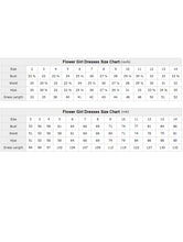 Glamorous A-line Scoop Neckline Tea-length Tulle Flower Girl Dresses